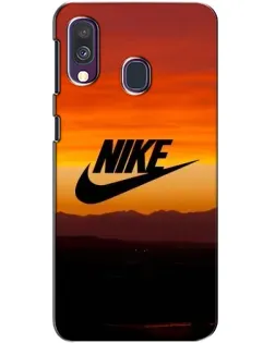 Чехол для Samsung Galaxy A40 2019 (A405F) с картинкой «Nike — вечерний горизонт» Чехол для Samsung Galaxy A40 2019 (A405F) с картинкой «Nike — вечерний горизонт»
