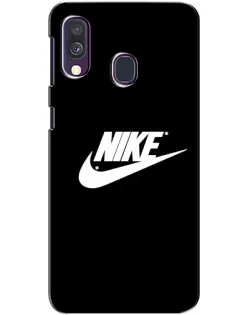 Чехол для Samsung Galaxy A40 2019 (A405F) с картинкой «Мазки краски Nike» Чехол для Samsung Galaxy A40 2019 (A405F) с картинкой «Мазки краски Nike»