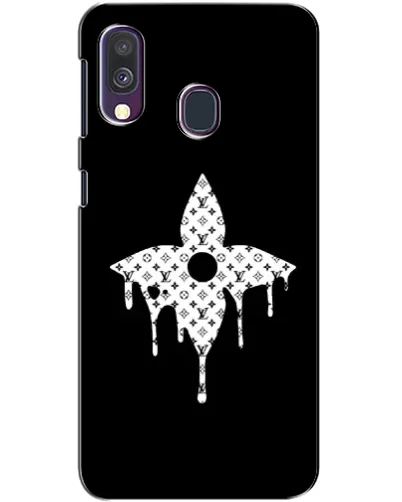 Чехол для Samsung Galaxy A40 2019 (A405F) с картинкой «Цветочная монограмма» Чехол для Samsung Galaxy A40 2019 (A405F) с картинкой «Цветочная монограмма»