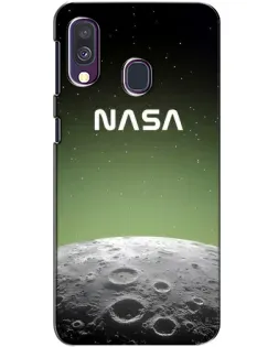Чехол для Samsung Galaxy A40 2019 (A405F) с картинкой «NASA — лунный градиент» Чехол для Samsung Galaxy A40 2019 (A405F) с картинкой «NASA — лунный градиент»