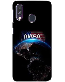 Чехол для Samsung Galaxy A40 2019 (A405F) с картинкой «Земля из космоса NASA» Чехол для Samsung Galaxy A40 2019 (A405F) с картинкой «Земля из космоса NASA»