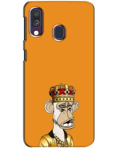 Чехол для Samsung Galaxy A40 2019 (A405F) с картинкой «Золотая обезьяна Bored Ape» Чехол для Samsung Galaxy A40 2019 (A405F) с картинкой «Золотая обезьяна Bored Ape»