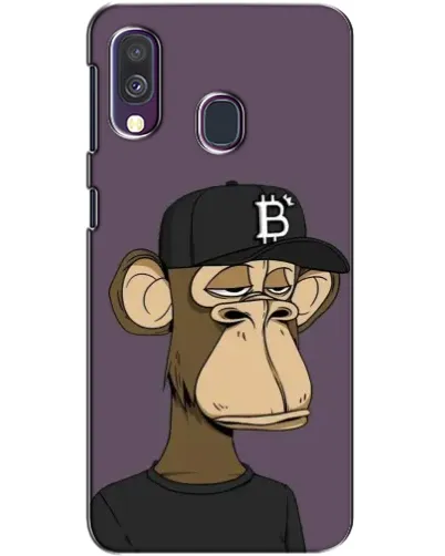 Чехол для Samsung Galaxy A40 2019 (A405F) с картинкой «Bored Ape в кепке» Чехол для Samsung Galaxy A40 2019 (A405F) с картинкой «Bored Ape в кепке»