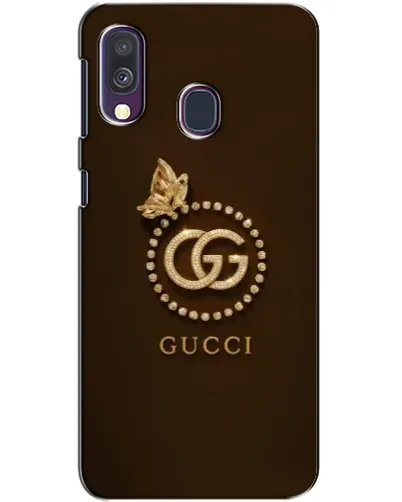 Чехол для Samsung Galaxy A40 2019 (A405F) с картинкой «Gucci — золотая бабочка»