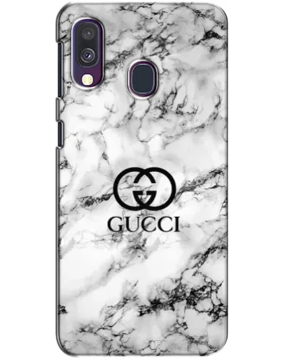 Чехол для Samsung Galaxy A40 2019 (A405F) с картинкой «Gucci — мраморный шик»