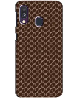 Чехол для Samsung Galaxy A40 2019 (A405F) с картинкой «Gucci — шоколадная сетка» Чехол для Samsung Galaxy A40 2019 (A405F) с картинкой «Gucci — шоколадная сетка»