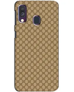 Чехол для Samsung Galaxy A40 2019 (A405F) с картинкой «Gucci — классический беж» Чехол для Samsung Galaxy A40 2019 (A405F) с картинкой «Gucci — классический беж»