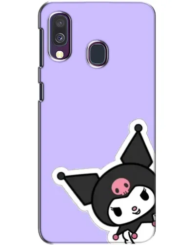 Чехол для Samsung Galaxy A40 2019 (A405F) с картинкой «Забавная Kuromi»