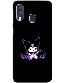Чохол для Samsung Galaxy A40 2019 (A405F) з картинкою «Електрична Kuromi»