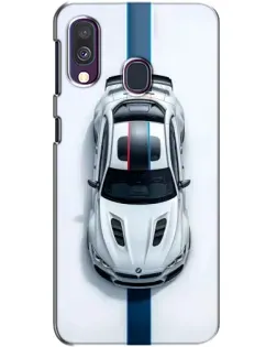 Чехол для Samsung Galaxy A40 2019 (A405F) с картинкой «Вид сверху — BMW M»