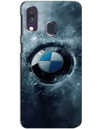 Чехол для Samsung Galaxy A40 2019 (A405F) с картинкой «Логотип BMW — лед» Чехол для Samsung Galaxy A40 2019 (A405F) с картинкой «Логотип BMW — лед»