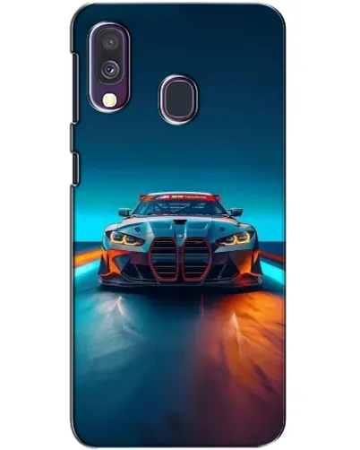 Чехол для Samsung Galaxy A40 2019 (A405F) с картинкой «BMW — огни неона» Чехол для Samsung Galaxy A40 2019 (A405F) с картинкой «BMW — огни неона»