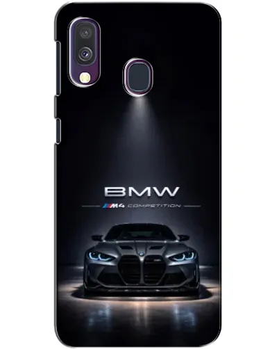 Чехол для Samsung Galaxy A40 2019 (A405F) с картинкой «BMW сквозь ночной город» Чехол для Samsung Galaxy A40 2019 (A405F) с картинкой «BMW сквозь ночной город»