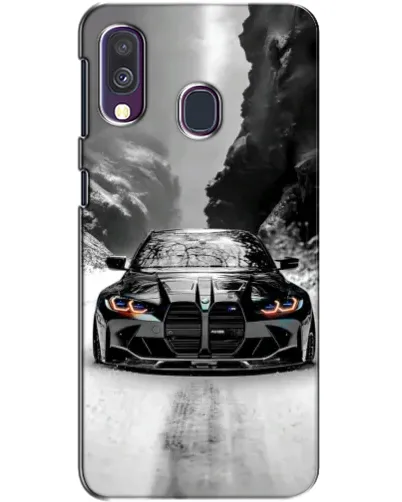 Чехол для Samsung Galaxy A40 2019 (A405F) с картинкой «BMW — акварельный дрифт» Чехол для Samsung Galaxy A40 2019 (A405F) с картинкой «BMW — акварельный дрифт»