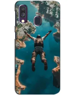 Чехол для Samsung Galaxy A40 2019 (A405F) с картинкой «PUBG — свободное падение»