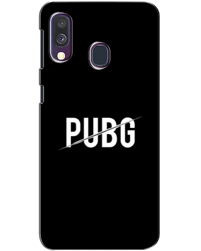 Чехол для Samsung Galaxy A40 2019 (A405F) с картинкой «PUBG — белый логотип» Чехол для Samsung Galaxy A40 2019 (A405F) с картинкой «PUBG — белый логотип»