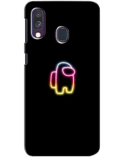 Чехол для Samsung Galaxy A40 2019 (A405F) с картинкой «Among Us градиент»
