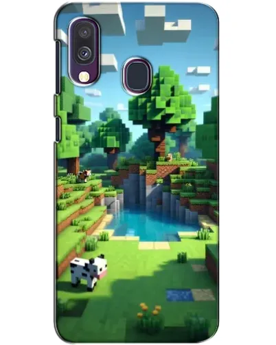 Чехол для Samsung Galaxy A40 2019 (A405F) с картинкой «Minecraft летний день» Чехол для Samsung Galaxy A40 2019 (A405F) с картинкой «Minecraft летний день»