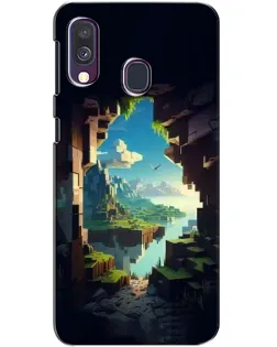 Чехол для Samsung Galaxy A40 2019 (A405F) с картинкой «Вид из пещеры» Чехол для Samsung Galaxy A40 2019 (A405F) с картинкой «Вид из пещеры»
