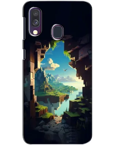 Чехол для Samsung Galaxy A40 2019 (A405F) с картинкой «Вид из пещеры» Чехол для Samsung Galaxy A40 2019 (A405F) с картинкой «Вид из пещеры»