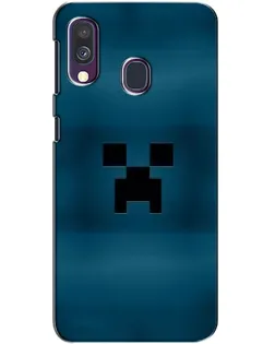 Чехол для Samsung Galaxy A40 2019 (A405F) с картинкой «Крипер текстура» Чехол для Samsung Galaxy A40 2019 (A405F) с картинкой «Крипер текстура»