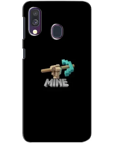 Чехол для Samsung Galaxy A40 2019 (A405F) с картинкой «Алмазная кирка» Чехол для Samsung Galaxy A40 2019 (A405F) с картинкой «Алмазная кирка»