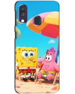 Чехол для Samsung Galaxy A40 2019 (A405F) с картинкой «Отдых на пляже» Чехол для Samsung Galaxy A40 2019 (A405F) с картинкой «Отдых на пляже»
