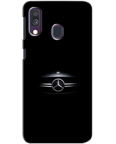 Чехол для Samsung Galaxy A40 2019 (A405F) с картинкой «Mercedes — абстрактные линии»