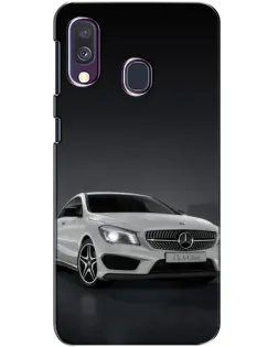 Чехол для Samsung Galaxy A40 2019 (A405F) с картинкой «Mercedes AMG GT Silver»