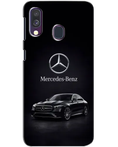 Чехол для Samsung Galaxy A40 2019 (A405F) с картинкой «Mercedes — решетка радиатора»