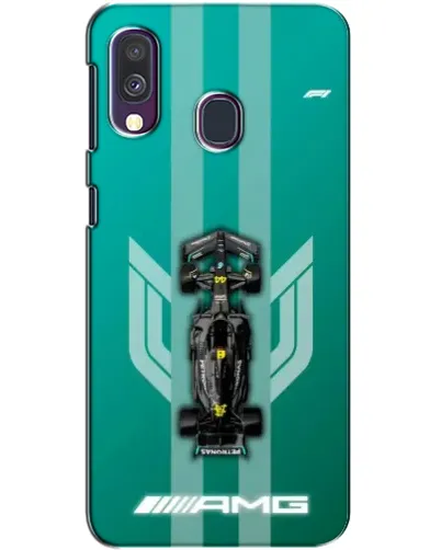 Чехол для Samsung Galaxy A40 2019 (A405F) с картинкой «Mercedes AMG Petronas»