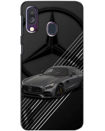 Чехол для Samsung Galaxy A40 2019 (A405F) с картинкой «Mercedes AMG — графика»