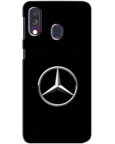 Чехол для Samsung Galaxy A40 2019 (A405F) с картинкой «Mercedes классический лого»