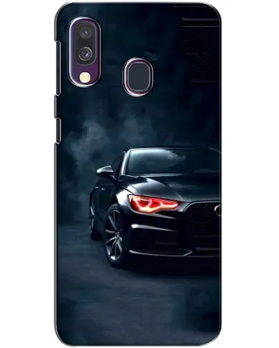Чехол для Samsung Galaxy A40 2019 (A405F) с картинкой «Audi — хищный взгляд»