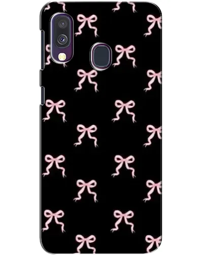 Чехол для Samsung Galaxy A40 2019 (A405F) с картинкой «Бант-цветок»