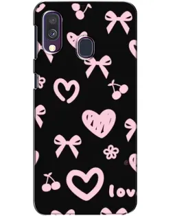 Чохол для Samsung Galaxy A40 2019 (A405F) з картинкою «Сатиновий бант» Чохол для Samsung Galaxy A40 2019 (A405F) з картинкою «Сатиновий бант»