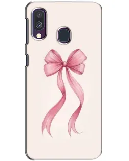 Чохол для Samsung Galaxy A40 2019 (A405F) з картинкою «Рожевий бант» Чохол для Samsung Galaxy A40 2019 (A405F) з картинкою «Рожевий бант»