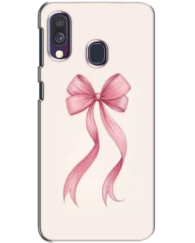 Чехол для Samsung Galaxy A40 2019 (A405F) с картинкой «Розовый бант»