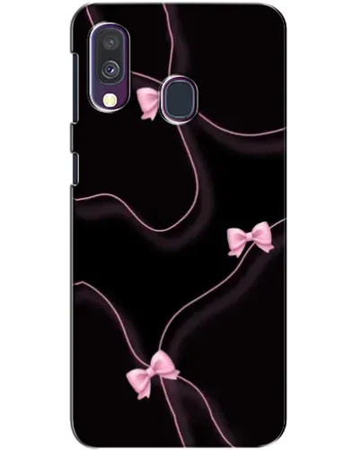 Чехол для Samsung Galaxy A40 2019 (A405F) с картинкой «Розовые ленты»