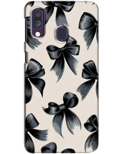 Чехол для Samsung Galaxy A40 2019 (A405F) с картинкой «Банты Coquette»