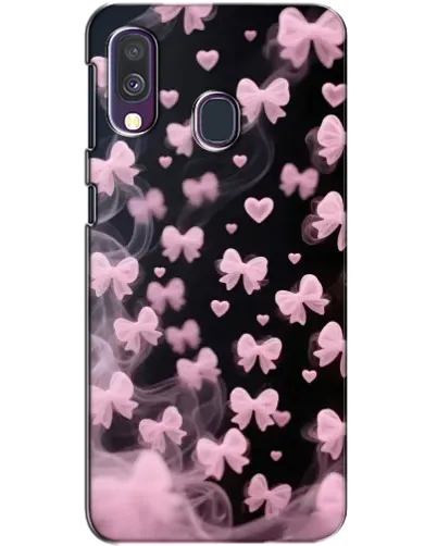 Чехол для Samsung Galaxy A40 2019 (A405F) с картинкой «Неоновое кружево»