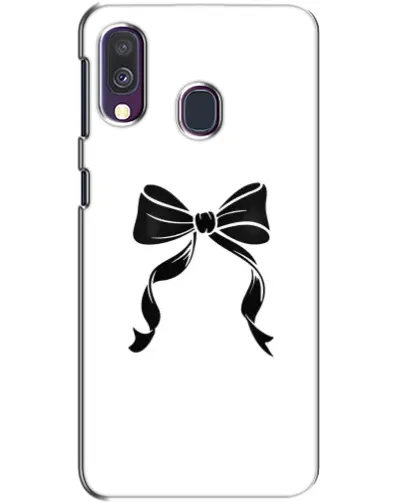 Чехол для Samsung Galaxy A40 2019 (A405F) с картинкой «Классический бант»