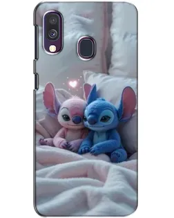 Чехол для Samsung Galaxy A40 2019 (A405F) с картинкой «Плюшевые Стич Ангел» Чехол для Samsung Galaxy A40 2019 (A405F) с картинкой «Плюшевые Стич Ангел»