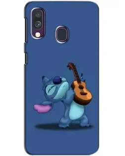 Чехол для Samsung Galaxy A40 2019 (A405F) с картинкой «Стич с укулеле» Чехол для Samsung Galaxy A40 2019 (A405F) с картинкой «Стич с укулеле»
