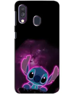 Чехол для Samsung Galaxy A40 2019 (A405F) с картинкой «Неоновый Stitch» Чехол для Samsung Galaxy A40 2019 (A405F) с картинкой «Неоновый Stitch»