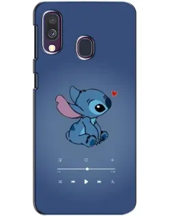 Чехол для Samsung Galaxy A40 2019 (A405F) с картинкой «Музыкальный Stitch» Чехол для Samsung Galaxy A40 2019 (A405F) с картинкой «Музыкальный Stitch»