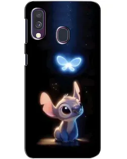 Чехол для Samsung Galaxy A40 2019 (A405F) с картинкой «Сияющий Стич» Чехол для Samsung Galaxy A40 2019 (A405F) с картинкой «Сияющий Стич»