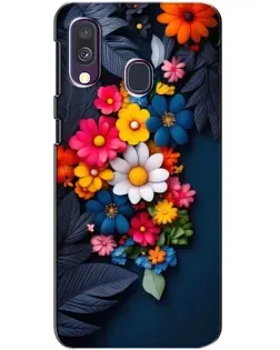 Чехол для Samsung Galaxy A40 2019 (A405F) с картинкой «Цветочная феерия» Чехол для Samsung Galaxy A40 2019 (A405F) с картинкой «Цветочная феерия»