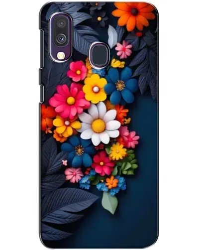 Чехол для Samsung Galaxy A40 2019 (A405F) с картинкой «Цветочная феерия» Чехол для Samsung Galaxy A40 2019 (A405F) с картинкой «Цветочная феерия»