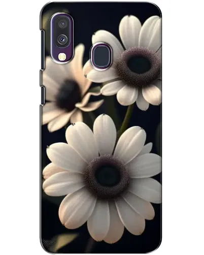 Чехол для Samsung Galaxy A40 2019 (A405F) с картинкой «Белые маргаритки макро» Чехол для Samsung Galaxy A40 2019 (A405F) с картинкой «Белые маргаритки макро»
